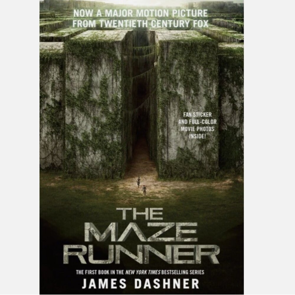 5/$15 YA Book Maze Runner 1 Movie Tie-in Dashner Fantasy Dystopian Teen
